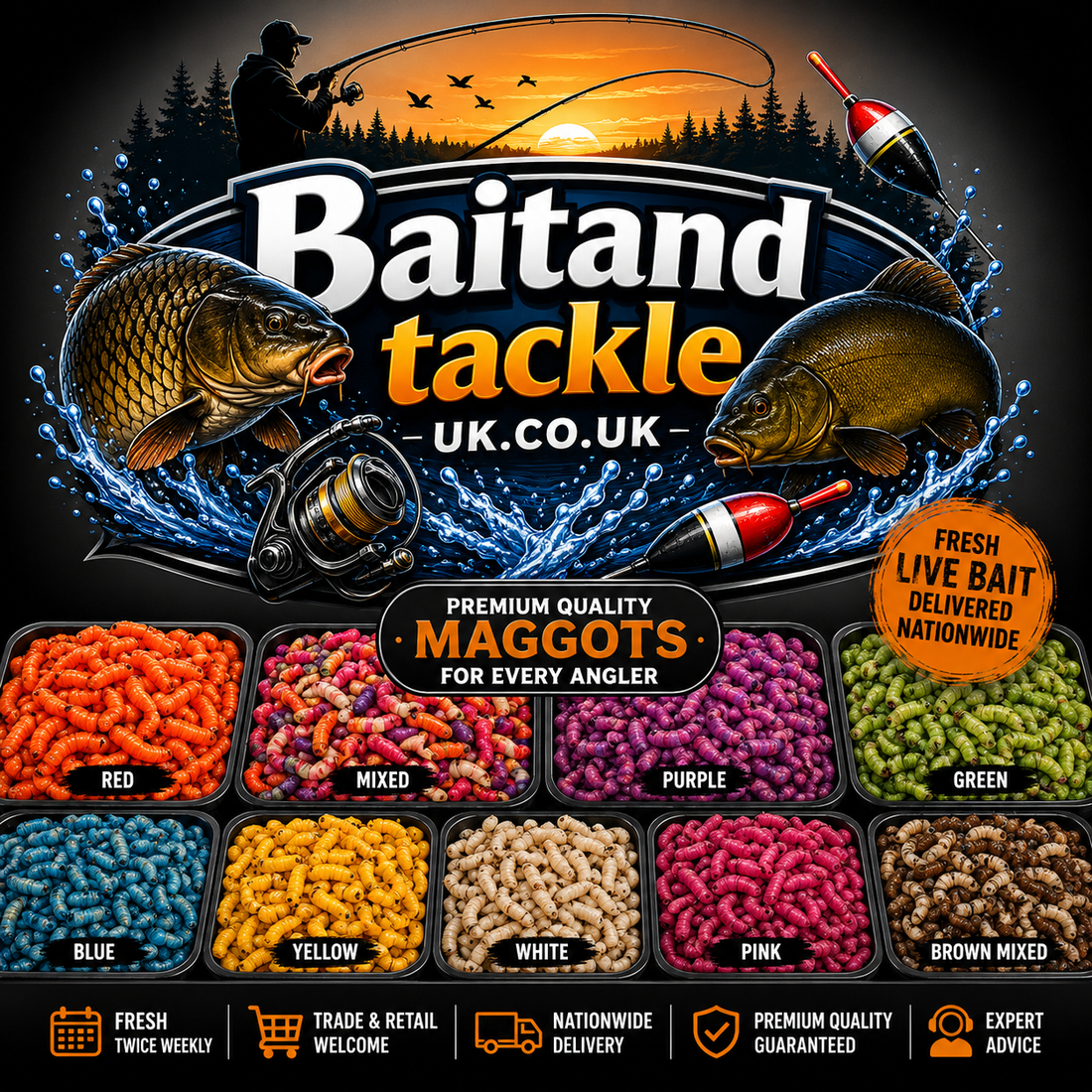 Wholesale Maggots UK – Everything You Need to Know