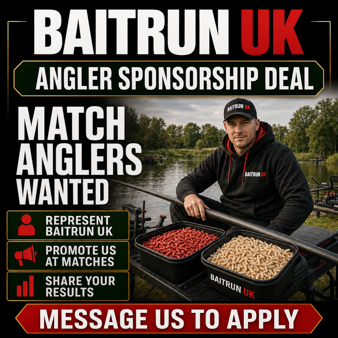 No Upfront Cash. No Hidden Costs. Just Fresh Bait – The BaitRun UK Way