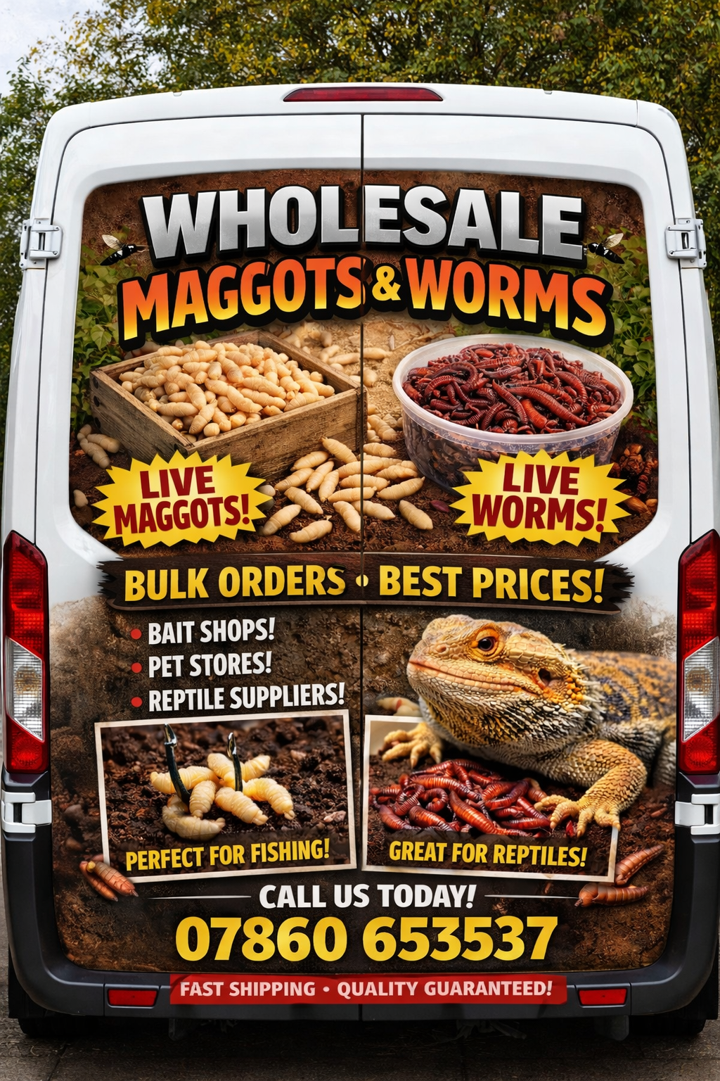 🎣 Premium Fishing Maggots – The Ultimate Bait for More Bites